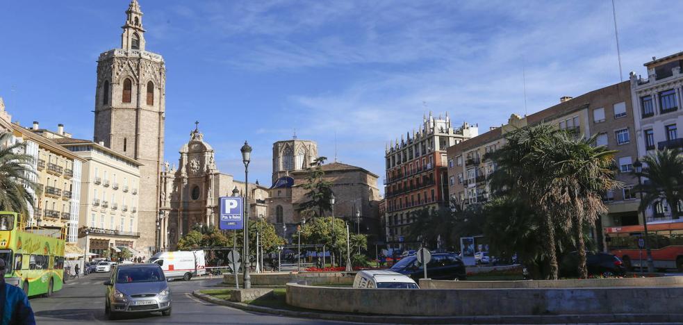 Valencia, la ciudad de las plazas se ralentiza
