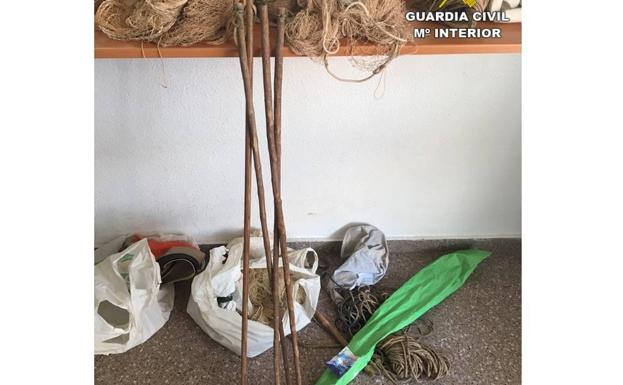 La Guardia Civil recupera 28 jilgueros capturados ilegalmente en Alicante