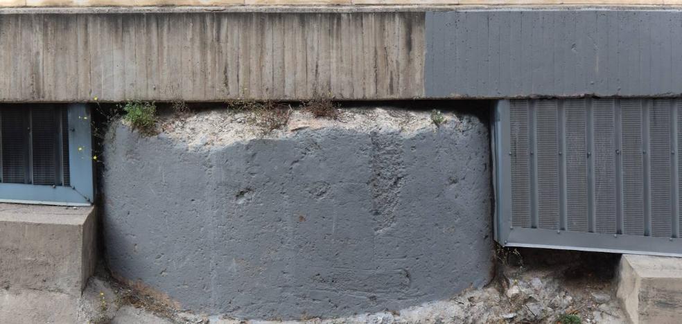 Pintura de brocha para la muralla de Valencia