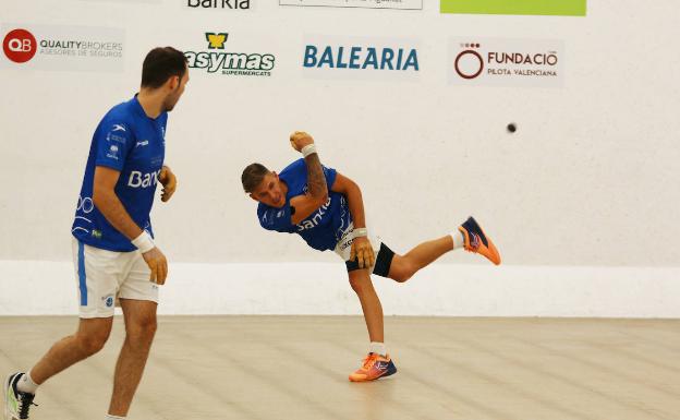 Los tríos de Pablo y Punxa se batirán por la Lliga de raspall