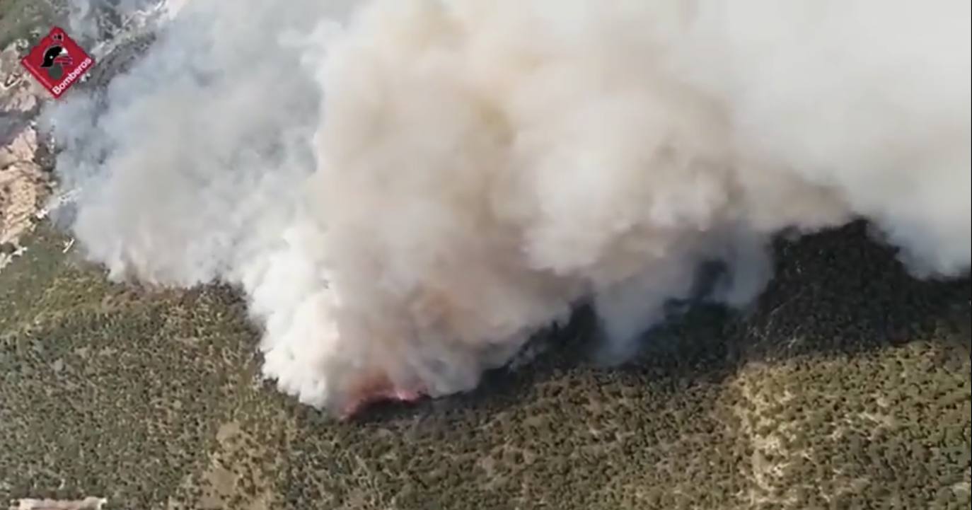 Incendio en Monóvar