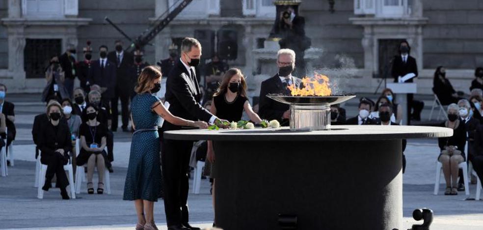 Homenaje de Estado a las víctimas de la pandemia