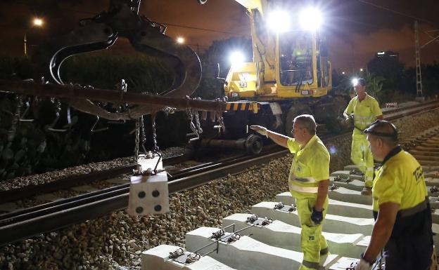 Europa aportará 41 millones para las obras del corredor entre Valencia y Castellón