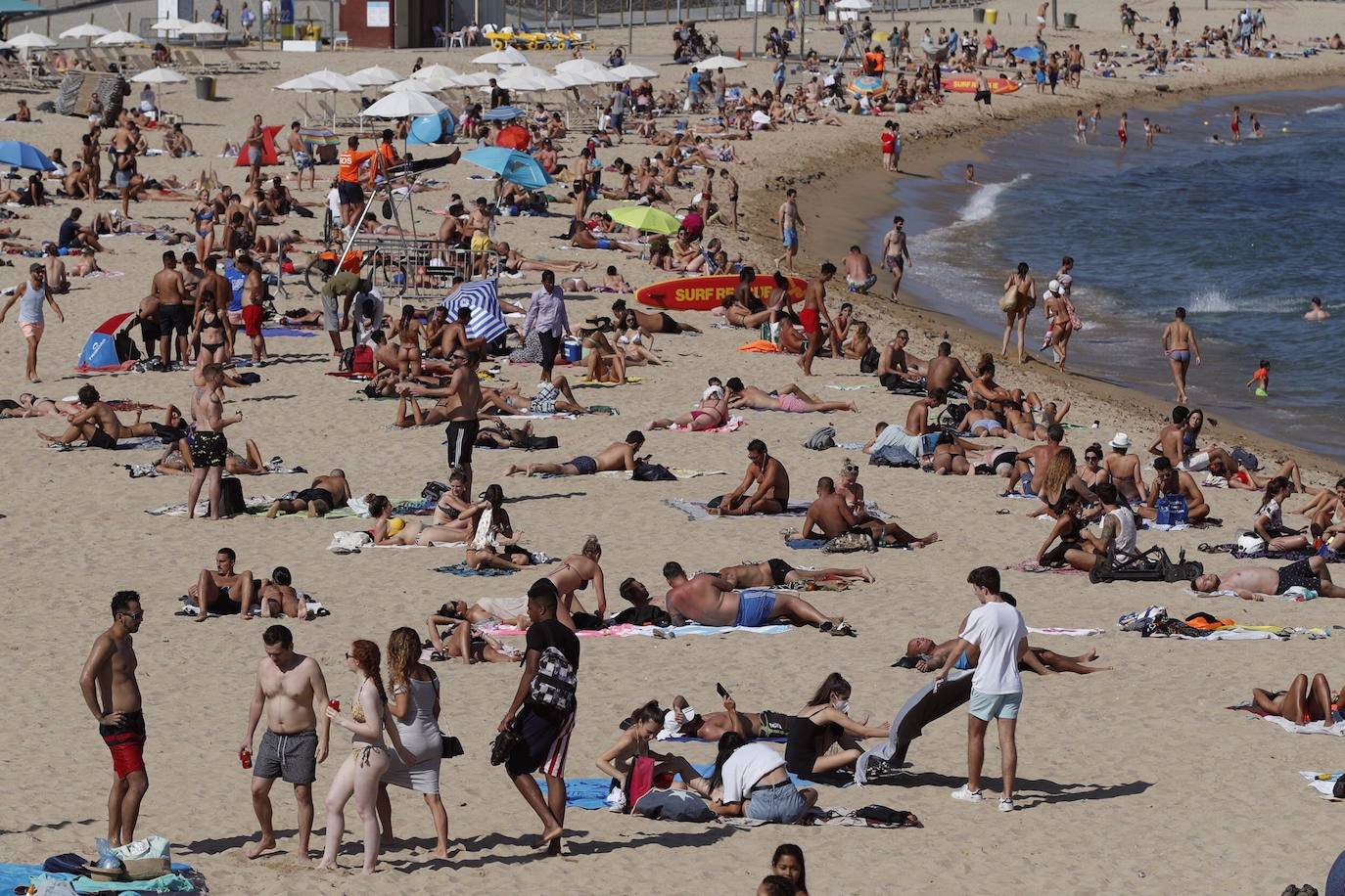 Barcelona: Hay playas que asustan