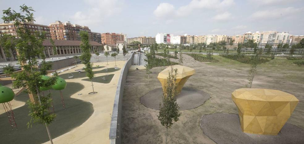 El Parque Central de Valencia se marchita