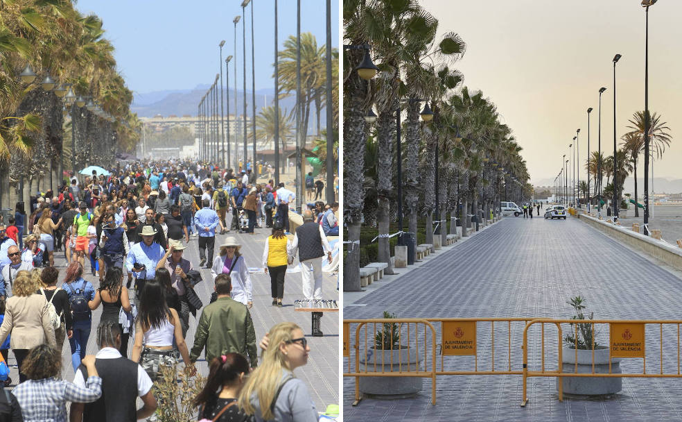 Así era el verano en Valencia sin Covid-19