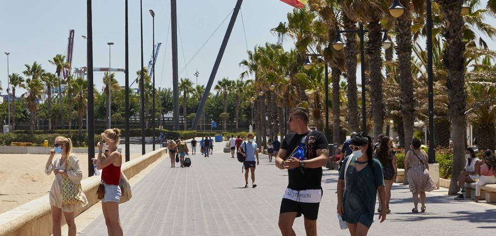 La zona de Valencia en la que más multas se han puesto por no llevar mascarilla