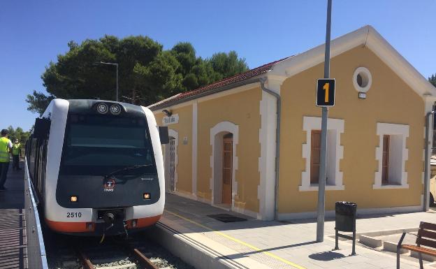 El Tram volverá a circular por la Marina Alta el 31 de julio tras cuatro años sin tren