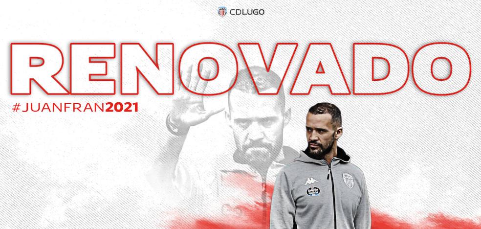 Juanfran renueva como entrenador del Lugo