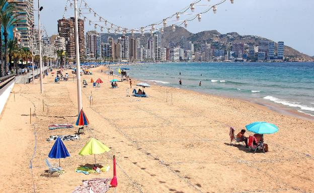 La cuarentena decretada por el Reino Unido vacía Benidorm