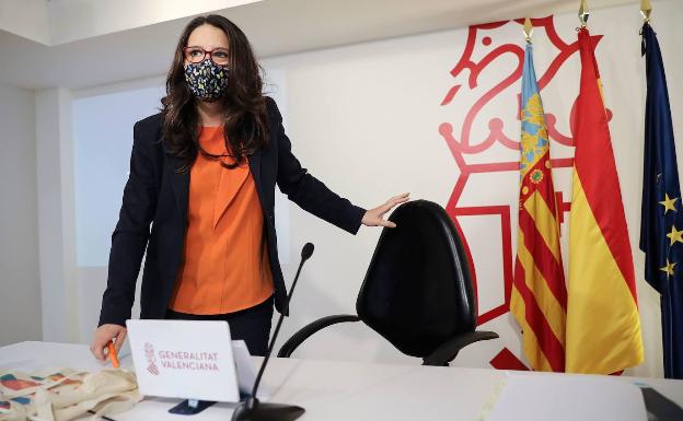 PP, Ciudadanos y Vox reprueban a Mónica Oltra por su "ausencia" durante la pandemia