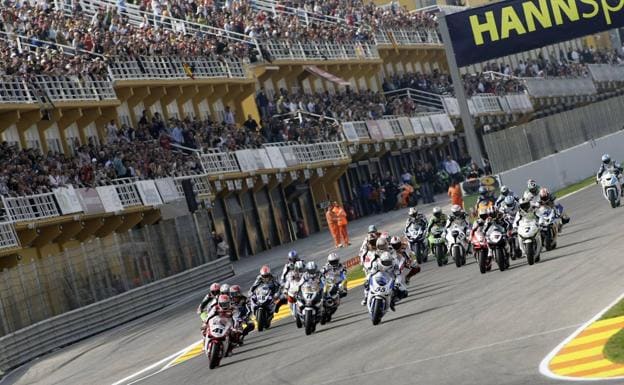 Valencia no finalizará el Mundial de motociclismo por primera vez en 19 años