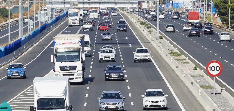 Las carreteras reflejan el temor a la pandemia con un descenso de desplazamientos