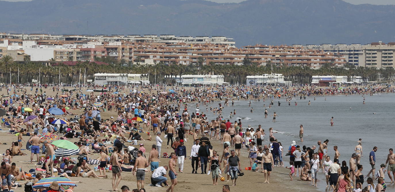 Así era el verano en Valencia sin Covid-19