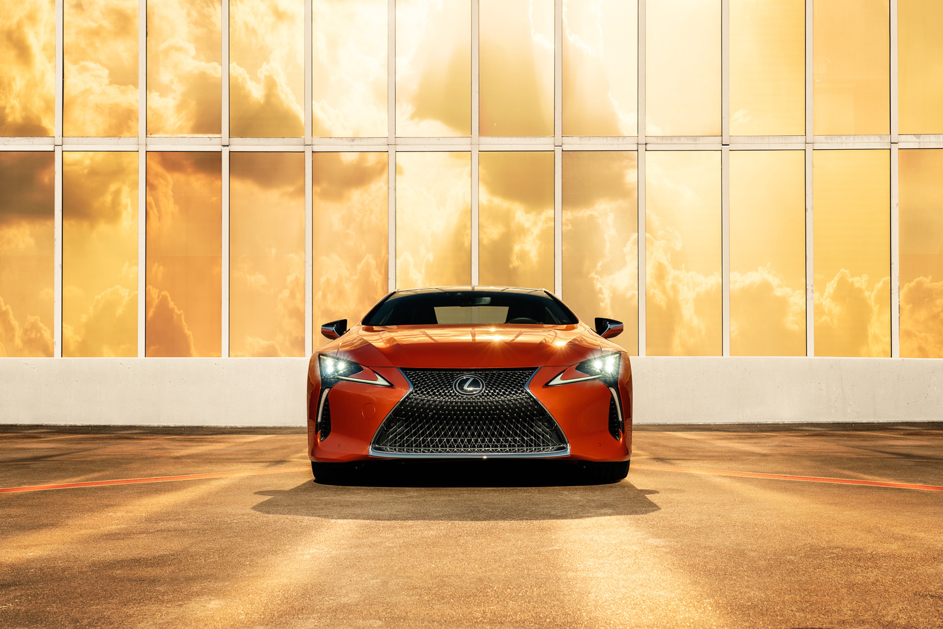 Fotogalería: Lexus LC 500h Naranja Carnelian