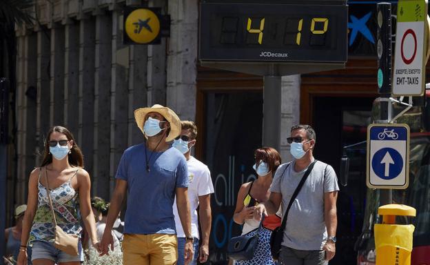 Alerta sanitaria por calor alto en siete comarcas de la Comunitat Valenciana: Jalance llega a 39,1º