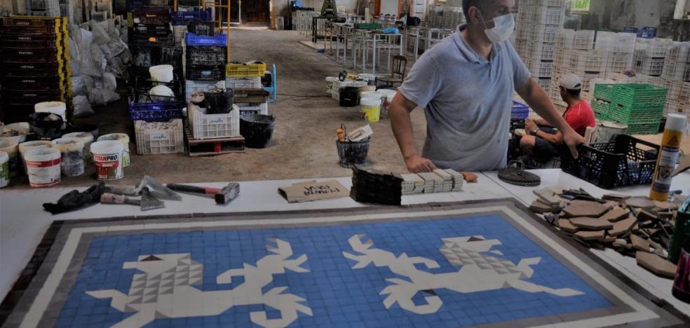 El mosaico Nolla revive en Sumacárcer