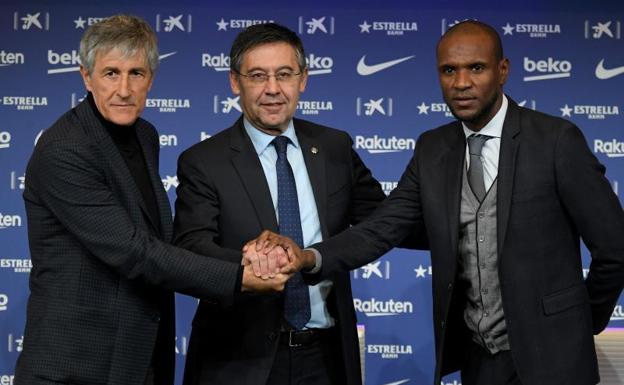 Eric Abidal deja de ser secretario técnico del Barcelona