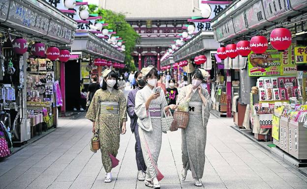 Los japoneses prefieren los lugares cercanos este verano