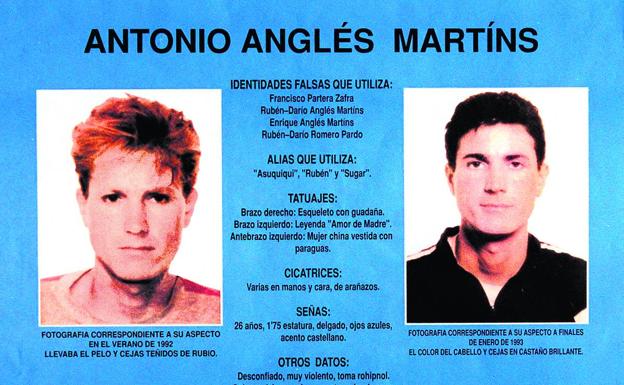 Antonio Anglés, el fugitivo más buscado