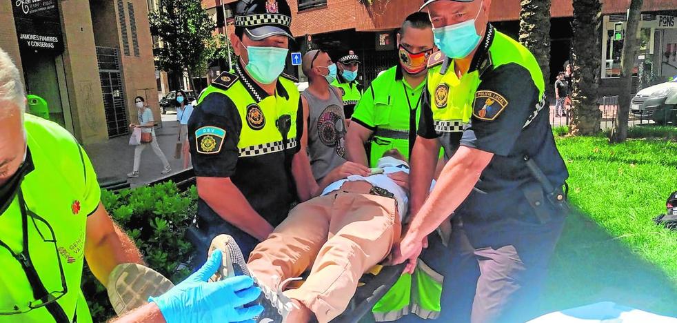Las muertes por accidentes de tráfico se duplican en zonas urbanas de la Comunitat
