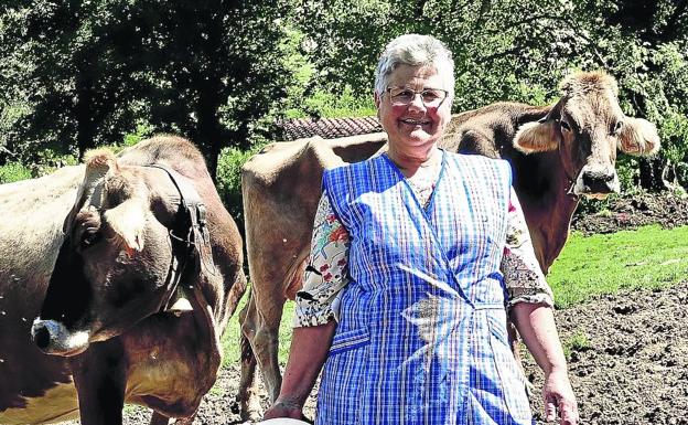 «Nunca he tenido vacaciones en mi vida, hacer queso es trabajar»