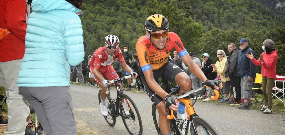 El escudero valenciano de Mikel Landa en el Tour