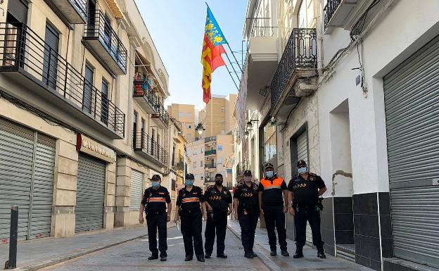 Policía y Guardia Civil blindan el recorrido de la Tomatina suspendida