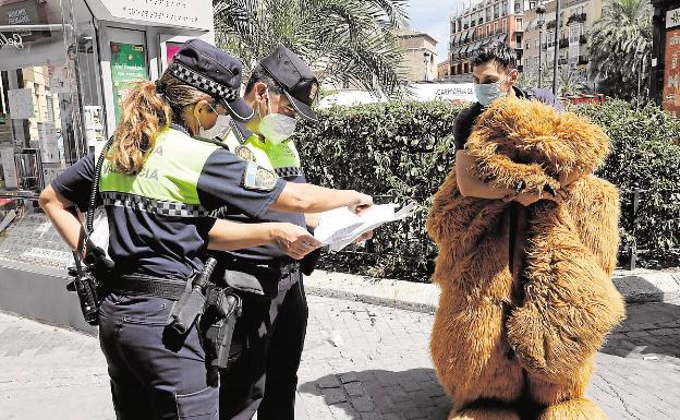 Los Cuerpos de Seguridad interponen 20.000 denuncias en el primer mes del régimen sancionador en la Comunitat