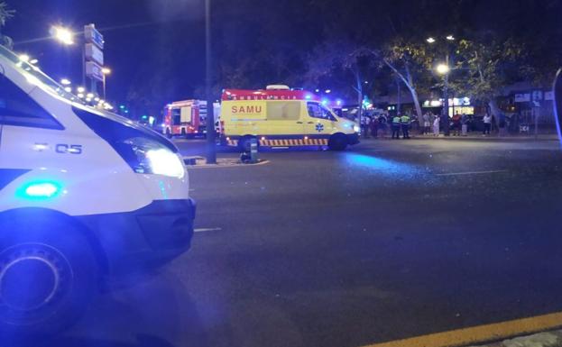 Una joven de 21 años muere en un accidente de moto en la avenida Blasco Ibáñez de Valencia