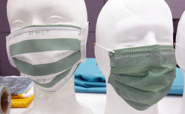 Escolares de Alicante usarán las mascarillas que cambian de color con fiebre