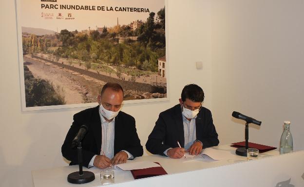 El parque inundable de la Canterería de Ontinyent no estará hecho hasta 2023