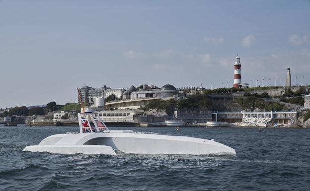 La inteligencia artificial leva anclas del primer barco autónomo