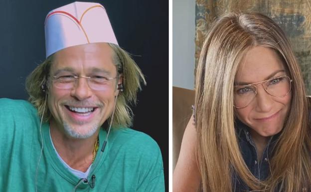 Jennifer Aniston y Brad Pitt enloquecen a sus seguidores con un fugaz reencuentro