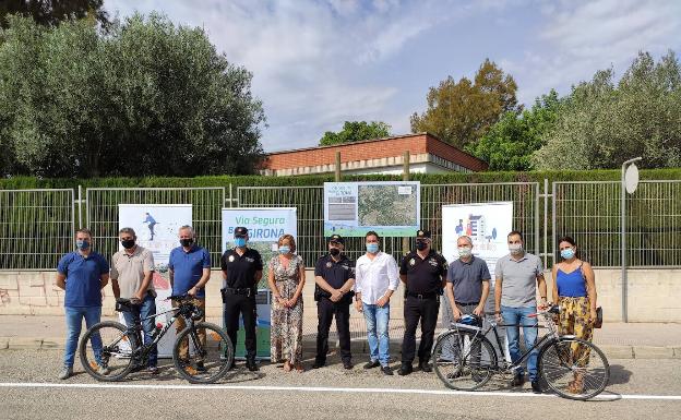 Una vía segura conecta a todos los pueblos del Baix Girona