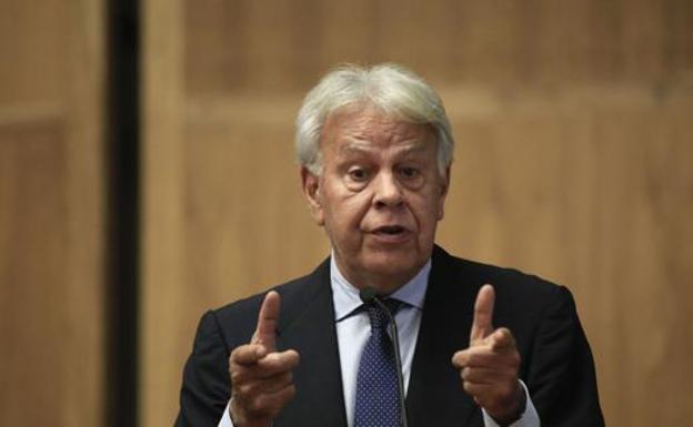 Felipe González inquieto porque el Gobierno negocie los PGE con independentistas