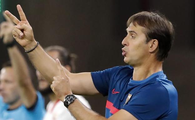 Lopetegui clama contra el calendario español tras caer en la Supercopa