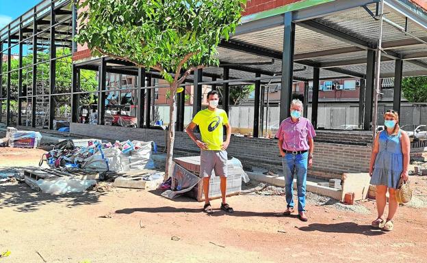 El colegio Juan Esteve estrenará gimnasio antes de que acabe este año