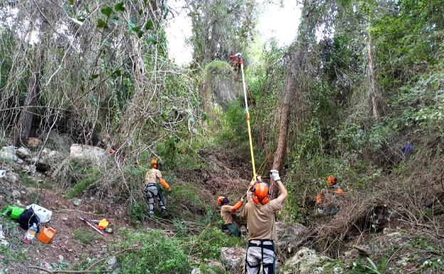 Simat recupera la Senda dels Burros que accede al paraje de Les Foies