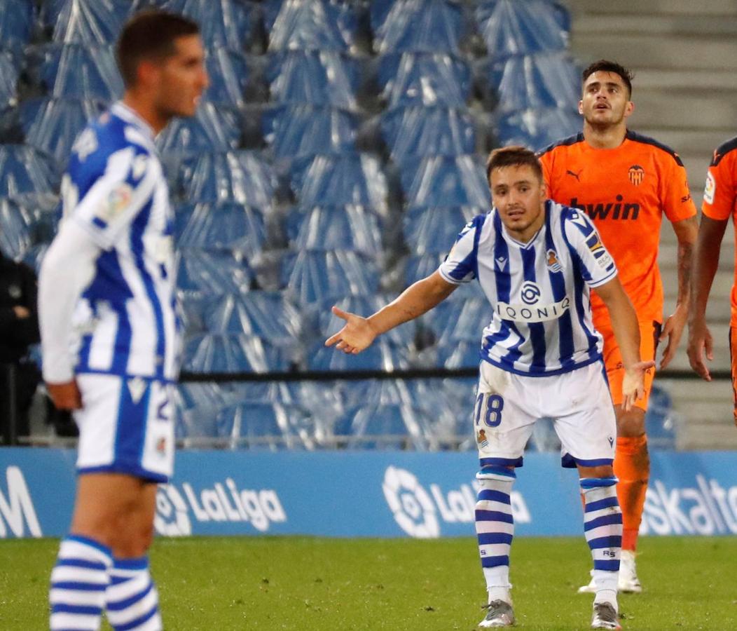 Real Sociedad-Valencia CF, en imágenes