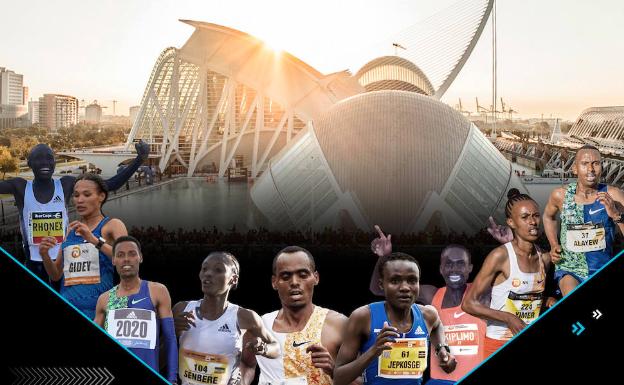 Un cartel para convertir Valencia en la maratón más rápida del mundo