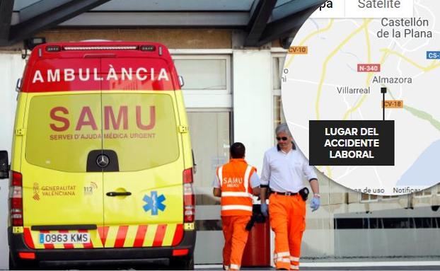Un trabajador muere tras ser atropellado por una máquina en una nave en Almassora