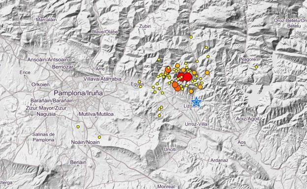 Dos terremotos de 4,6 y 4,4 grados causan alarma en Navarra