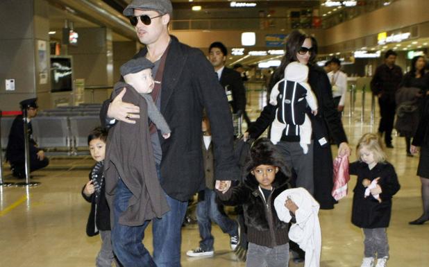 Jolie y Pitt pelean por la custodia de sus hijos