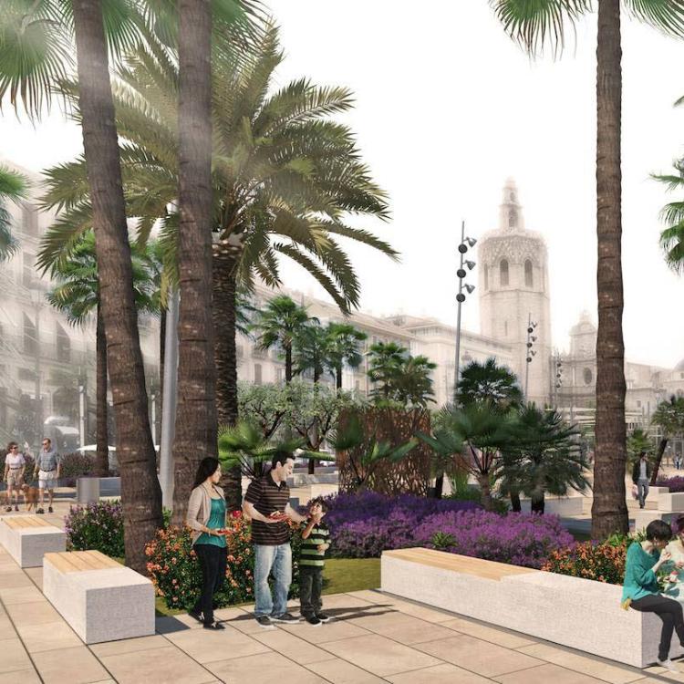 El arquitecto José María Tomás dirigirá la reforma de la plaza de la Reina