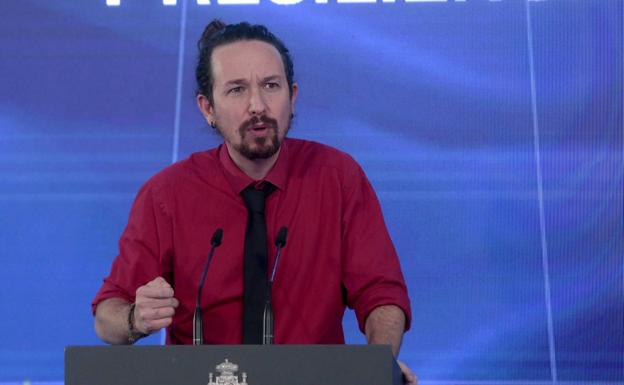 Iglesias descarta dimitir y denuncia un complot de «la derecha» con el Gobierno