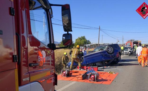 Muere una joven de 22 años en un accidente de tráfico en Monóvar