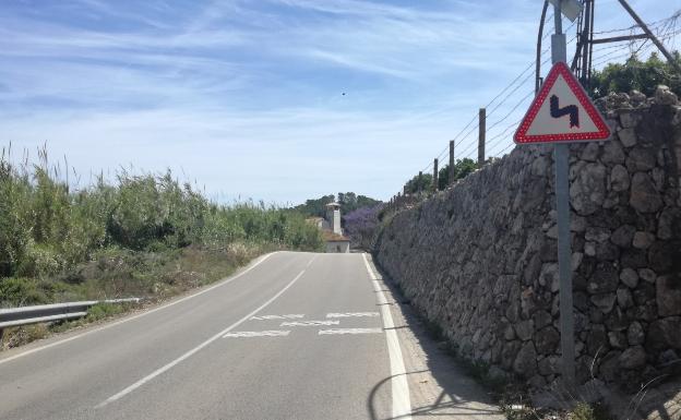 Las obras para acabar con la siniestralidad en el Camí d'Oliva de La Font arrancan en 2021