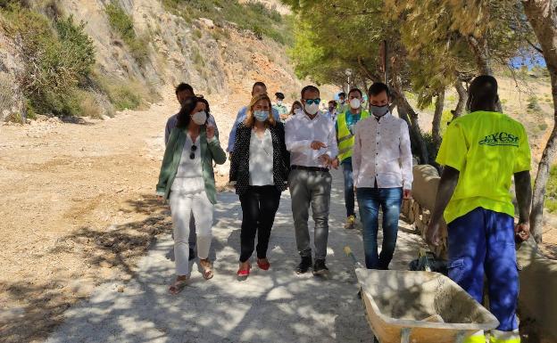 La cala del Moraig volverá a recibir visitas la próxima semana tras la finalización de las obras