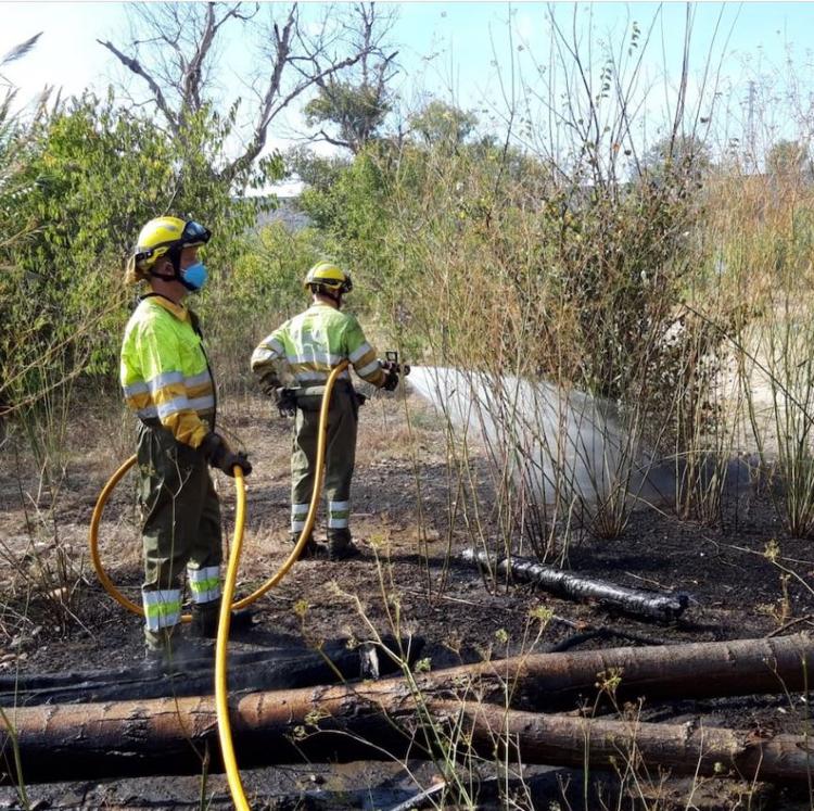 Un bombero muere mientras extinguía un fuego en Vila-real